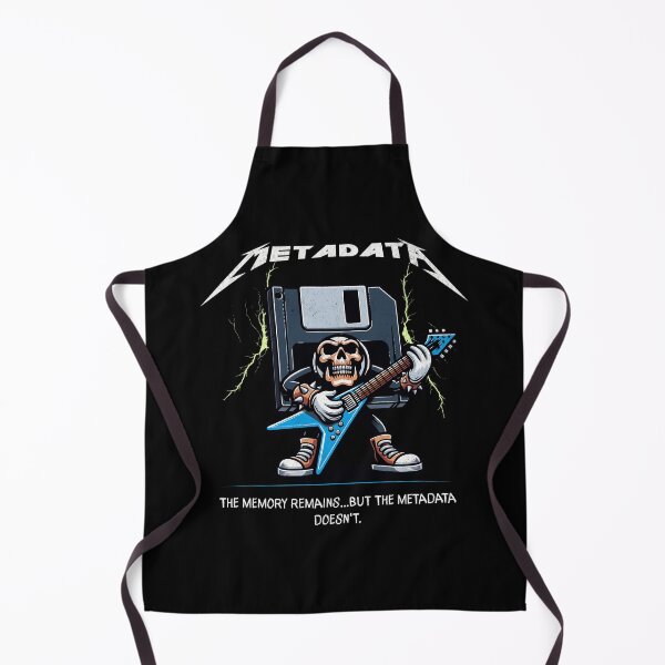 Item preview, Metadata - Memory remains... but the metadata does not. designed and sold by Tee-Craftify.