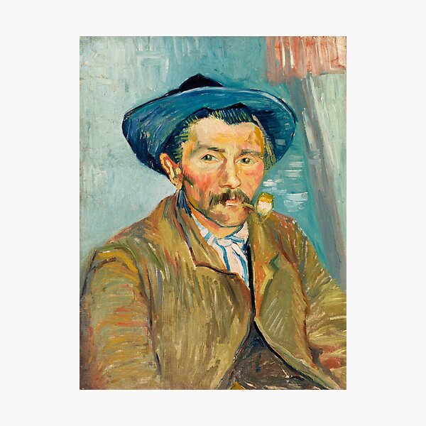 Item preview, The Smoker  Le Fumeur  Vincent Van Gogh designed and sold by TeeARTHY.