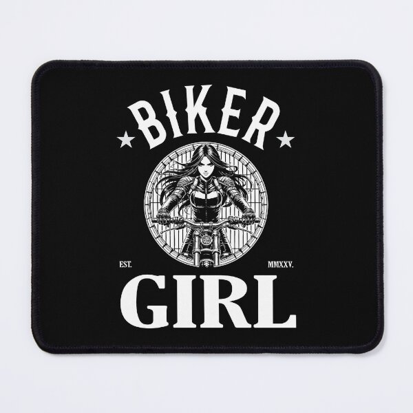 Item preview, Biker Girl – Perfect for motorcycle fans designed and sold by RetroMaritalArt.
