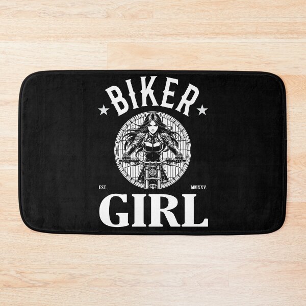 Item preview, Biker Girl – Perfect for motorcycle fans designed and sold by RetroMaritalArt.