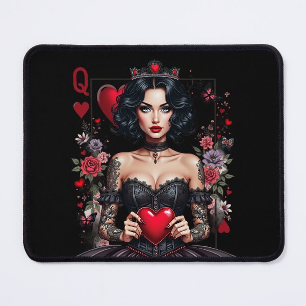 Item preview, Queen of Hearts Gothic Art designed and sold by Aredbox.
