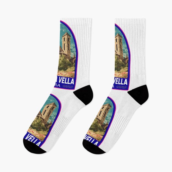 Item preview, Andorra la Vella Travel Art Emblem designed and sold by KrisSidDesigns.