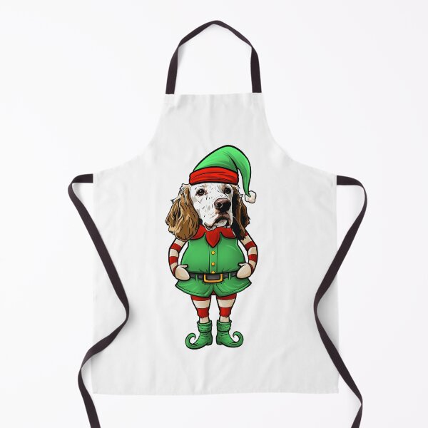 Artikelvorschau, Lustiger Weihnachtself English Setter Hund entworfen und verkauft von whyitsme.