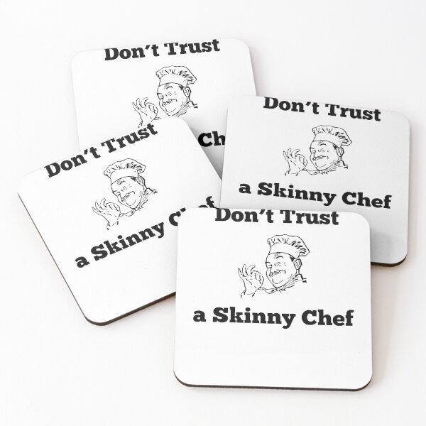 Item preview, Don't Trust a Skinny Chef Cooking designed and sold by AIJNtees.