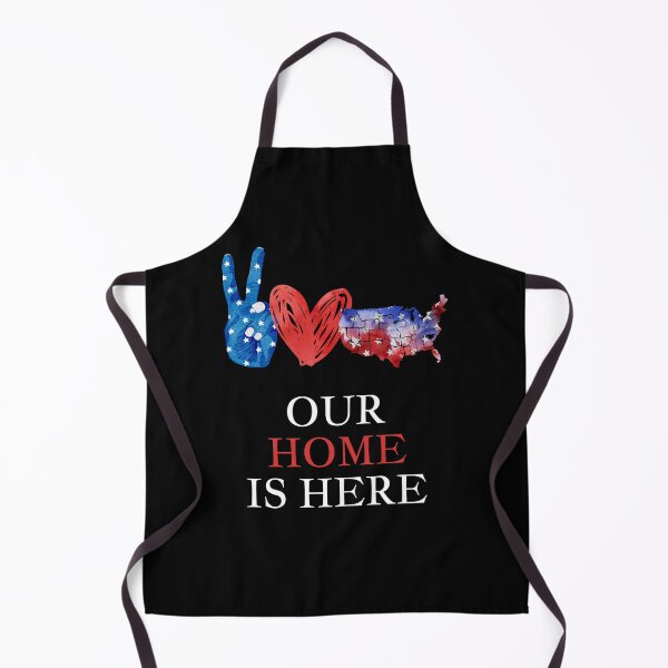 Item preview, Our home is here - Peace Love USA designed and sold by FRAZAstore.