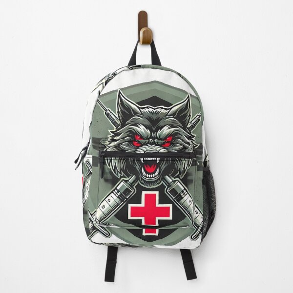 Item preview, Wolf Guard - Medical Badge of the Apocalypse designed and sold by RobDaHoody.