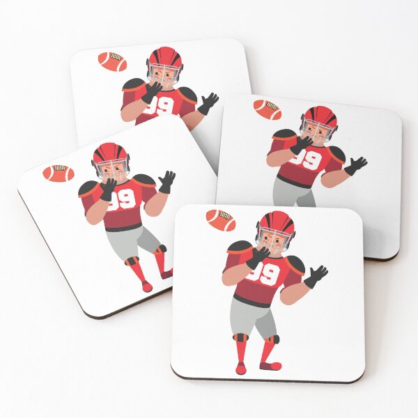 Item preview, American Football cartoon  designed and sold by Catchy-Couture.