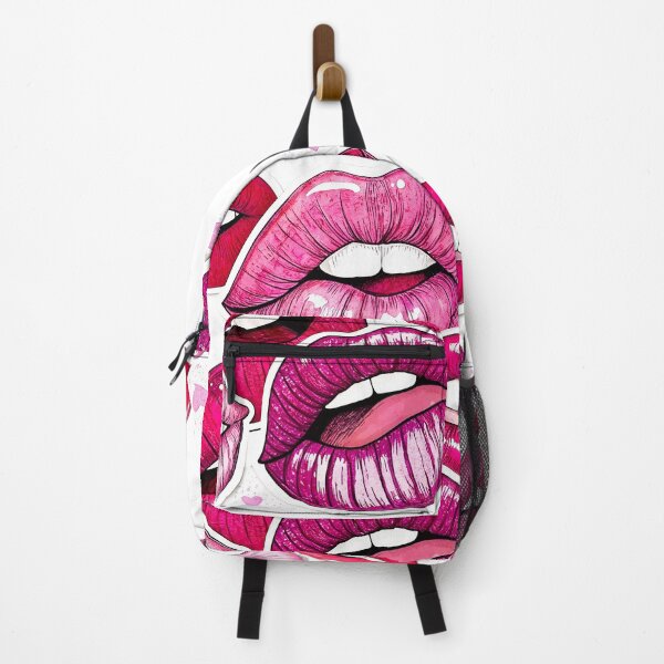 Item preview, Pink preppy lips shine designed and sold by AhArtMe.