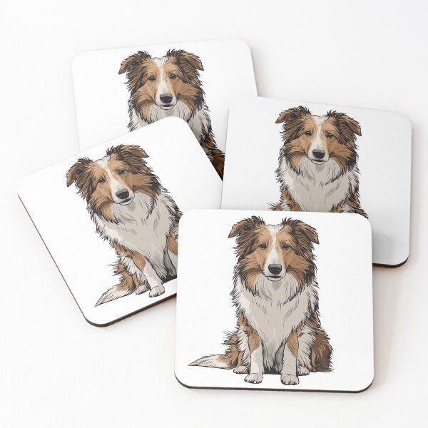 Item preview, Collie Dog Illustration designed and sold by whyitsme.