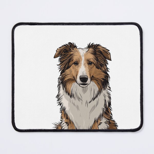 Item preview, Collie Dog Illustration designed and sold by whyitsme.