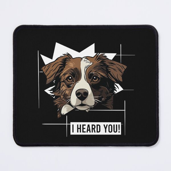 Item preview, Funny Miniature American Shepherd Saying I Heard You designed and sold by whyitsme.