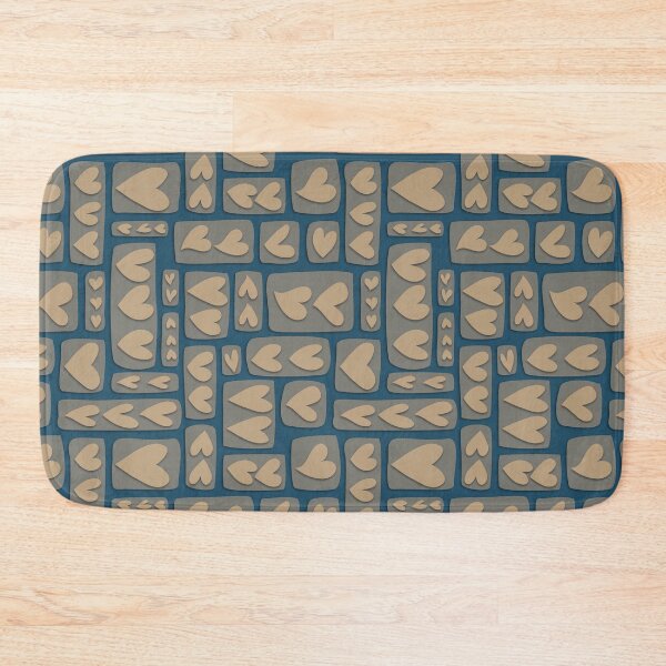 Item preview, Military Hearts on tiles designed and sold by MistyLakeArt.