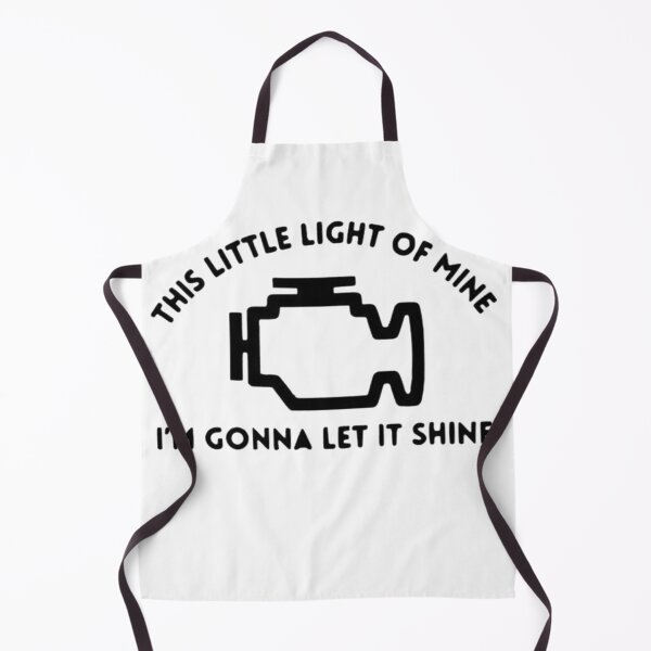 Item preview, Check Engine, This Little Light Of Mine, I'm Gonna Let it Shine designed and sold by FitFisher.