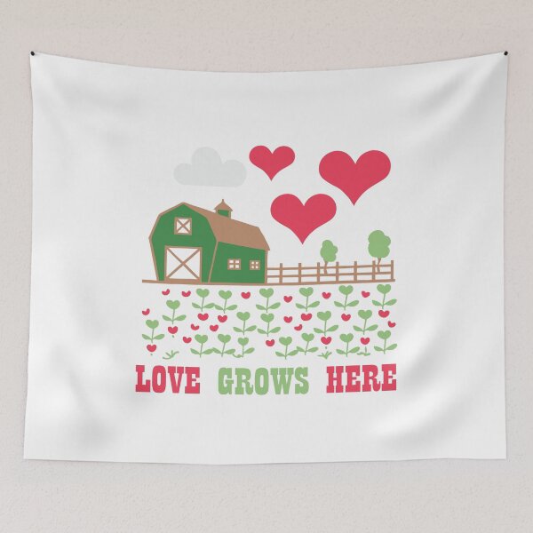 Item preview, Love Grows Here designed and sold by NEWDESINGS12.