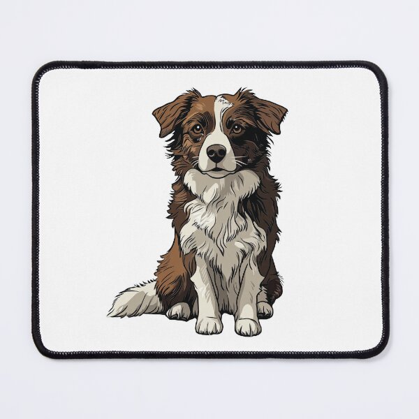 Item preview, Miniature American Shepherd Dog Illustration designed and sold by whyitsme.
