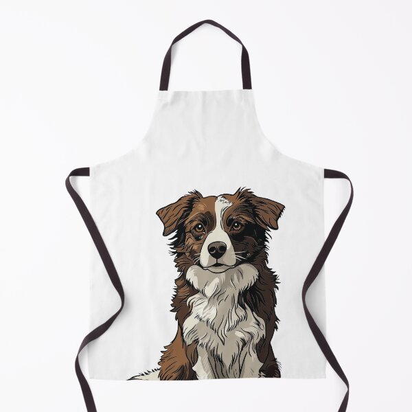 Item preview, Miniature American Shepherd Dog Illustration designed and sold by whyitsme.