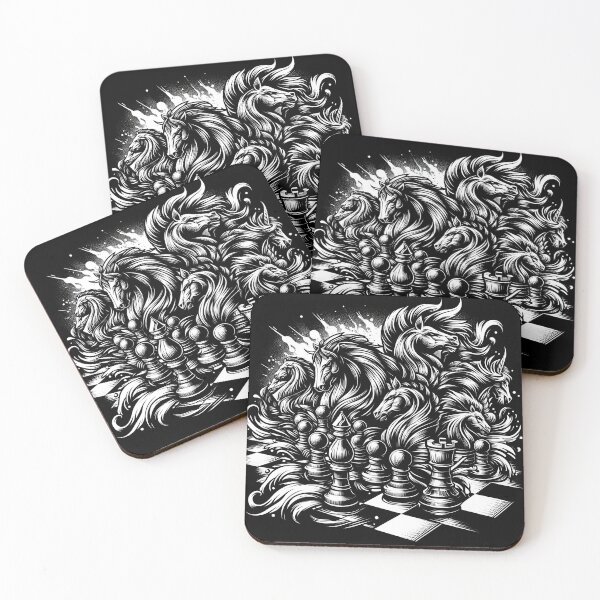Item preview, Elegant Chessboard Illustration for Creative Prints designed and sold by Eiadlight.