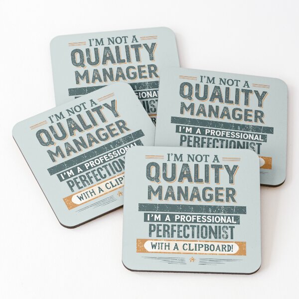 Item preview, Funny design I'm not a quality manager designed and sold by Darkifun.