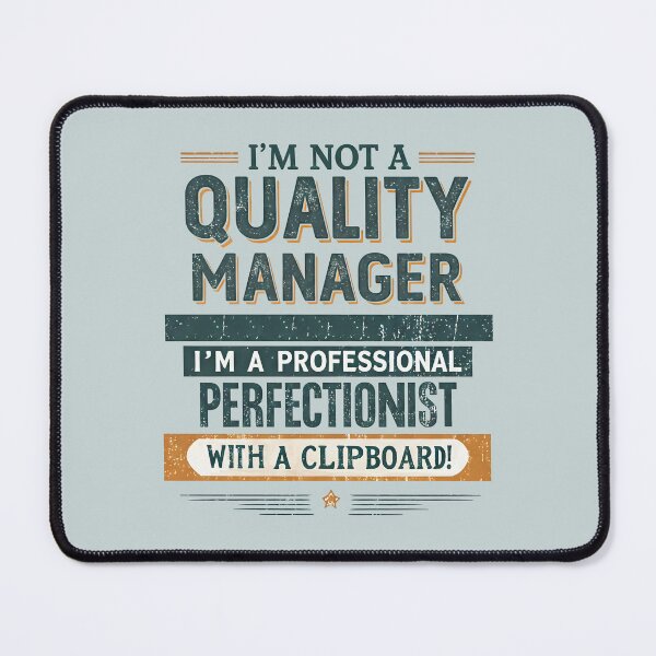 Item preview, Funny design I'm not a quality manager designed and sold by Darkifun.