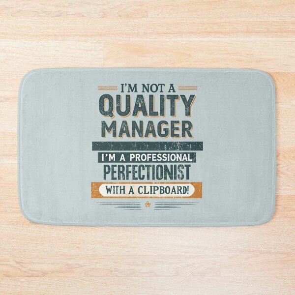 Item preview, Funny design I'm not a quality manager designed and sold by Darkifun.