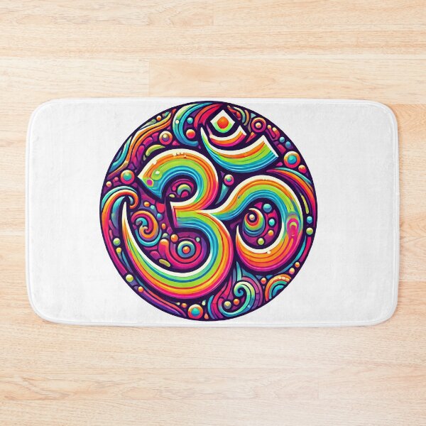 Item preview, Psychedelic OM Symbol designed and sold by PsycheBrain.