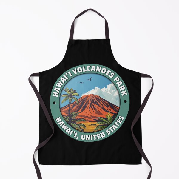 Item preview, Hawaii Volcanoes National Park Scenic Badge Design designed and sold by Stylish Grapefruit Familia.
