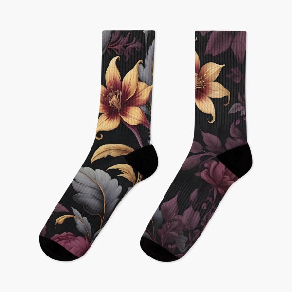 Item preview, Bewitched Dark Academia Flower Patern designed and sold by AbstractIdeas.