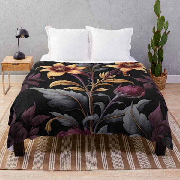Item preview, Bewitched Dark Academia Flower Patern designed and sold by AbstractIdeas.