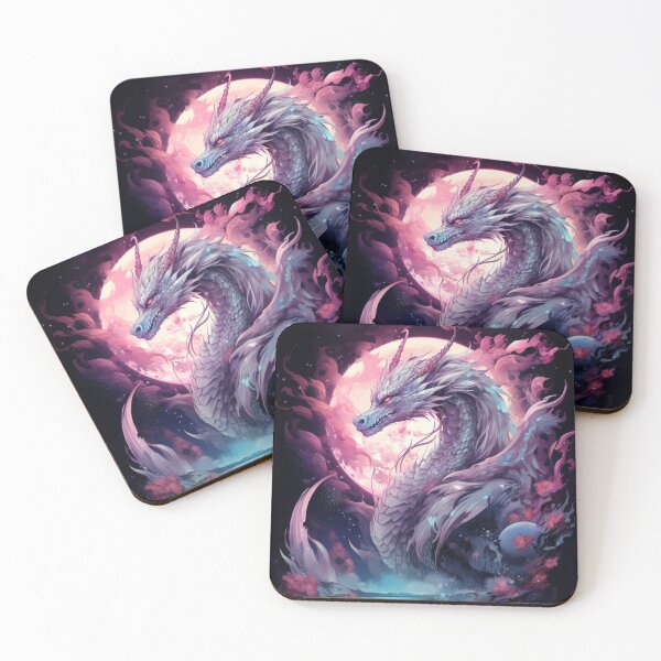 Item preview, Moonlit Dragon designed and sold by letsgetinspired.