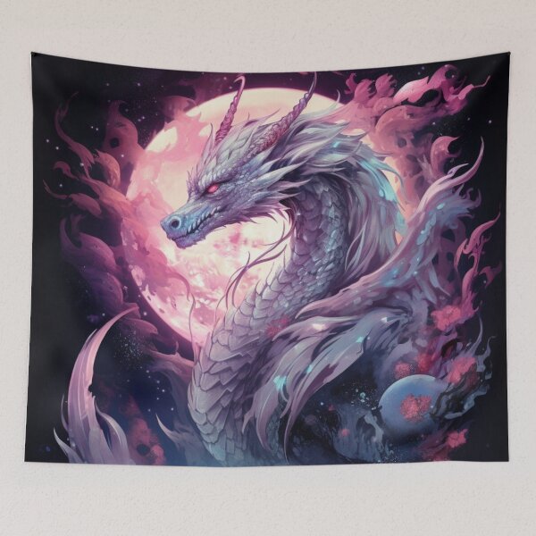 Item preview, Moonlit Dragon designed and sold by letsgetinspired.