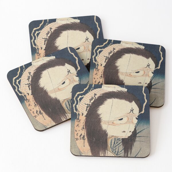 Item preview, The Ghost of Oiwa | Yotsuya Kaidan by Katsushika Hokusai designed and sold by MoonMausoleum.