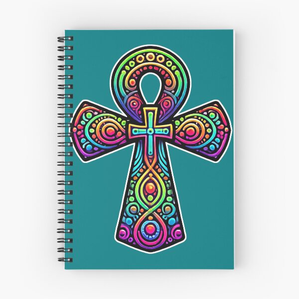 Item preview, Cruz Ankh Psicodélica designed and sold by PsycheBrain.