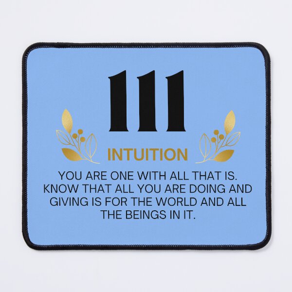 Aperçu de l'œuvre 111 Numéro Angélique créée et vendue par Circles of Wisdom.
