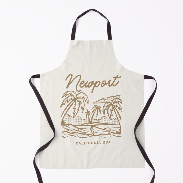 Item preview, Elegant Newport California Palm Tree Line Art Design designed and sold by Retro Travel Design.