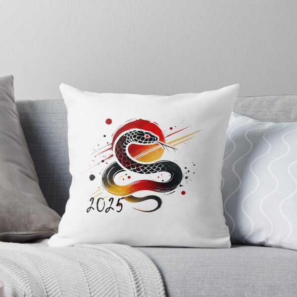 Item preview, Chinese New Year 2025 Art | Elegant Snake Design designed and sold by MiszungART.