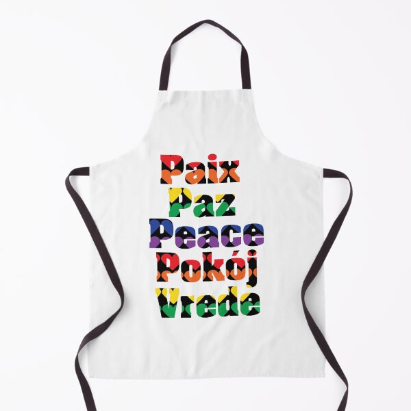 Item preview, Peace in Many Languages Rainbow Hearts designed and sold by ValeriesGallery.