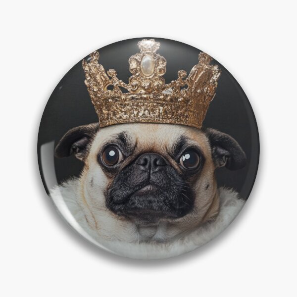 Item preview, Pugnacious - an audaciously cute pug designed and sold by XYZish.
