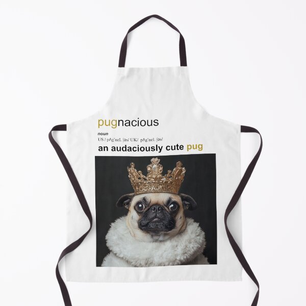 Item preview, Pugnacious - an audaciously cute pug designed and sold by XYZish.