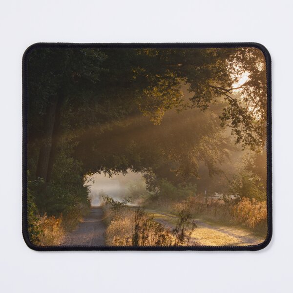 Item preview, Beautiful Sun Set forest road designed and sold by Art-drawings-md.