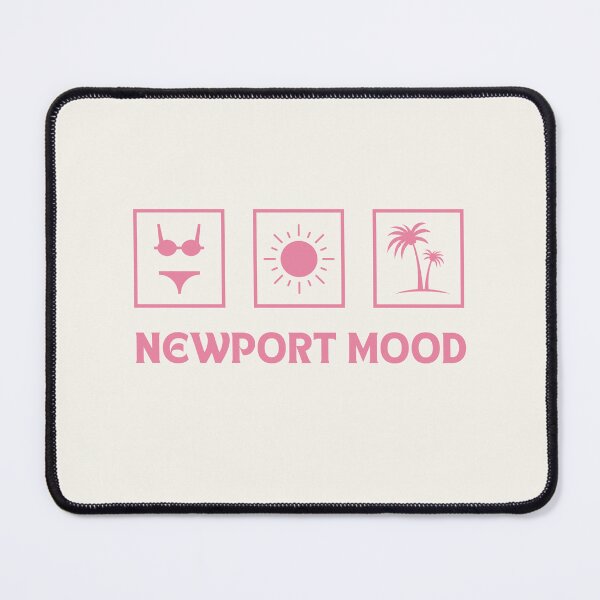 Item preview, Minimalist Newport Mood Design with Beach Icons designed and sold by Retro Travel Design.