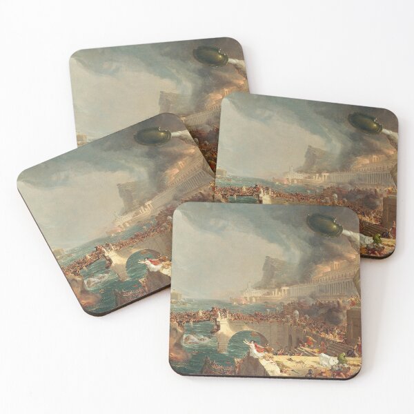 Item preview, The Course of Empire Destruction 1836 - Cole Thomas  designed and sold by Vintage Designs +.