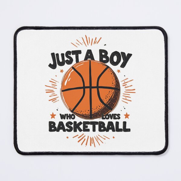 Item preview, Just a Boy Who Loves Basketball Kids Gift designed and sold by OMG Outfits .