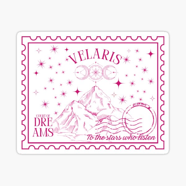 Item preview, Velaris Postage Stamp designed and sold by Rycreations.