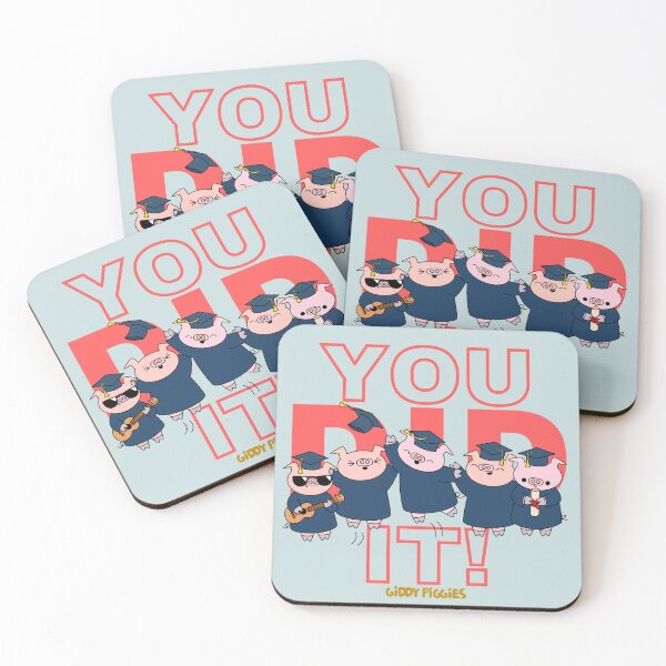 Item preview, Giddy Piggies Graduation You Did It designed and sold by Giddy Piggies.