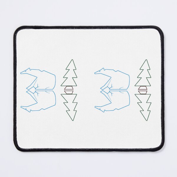 Item preview, Polar Bear Mirror Image designed and sold by XpressUSelf.