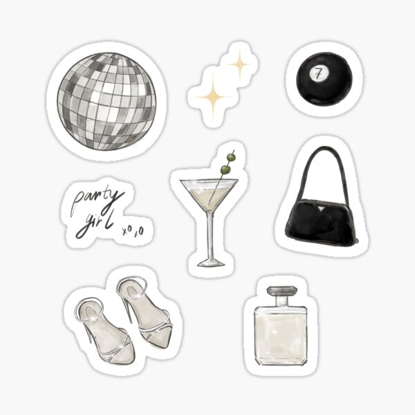 Artikel-Vorschau von Partygirl-Ästhetikpaket, designt und verkauft von delicate-pov.