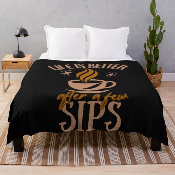 Item preview, Life Is Better After Few Sips Coffee Lover designed and sold by SharpThreadZ.