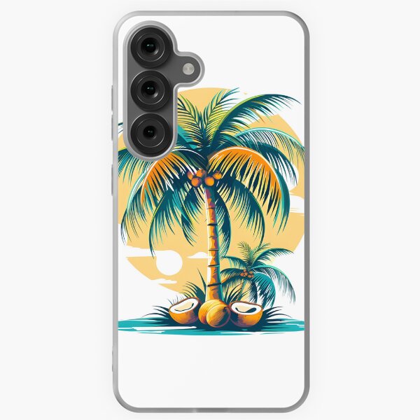 Vista previa del artículo con la obra «Palmeras y cocos», diseñado y vendido por KSimpson838.