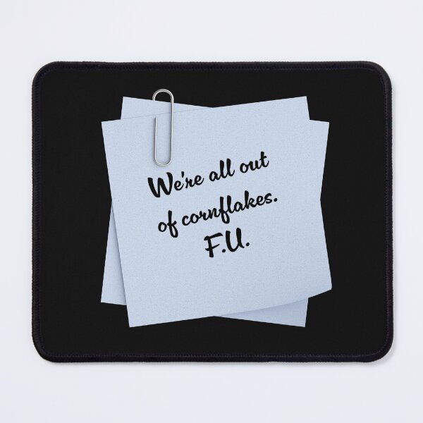 Item preview, Cornflakes Odd Couple Quote designed and sold by reillysgal.