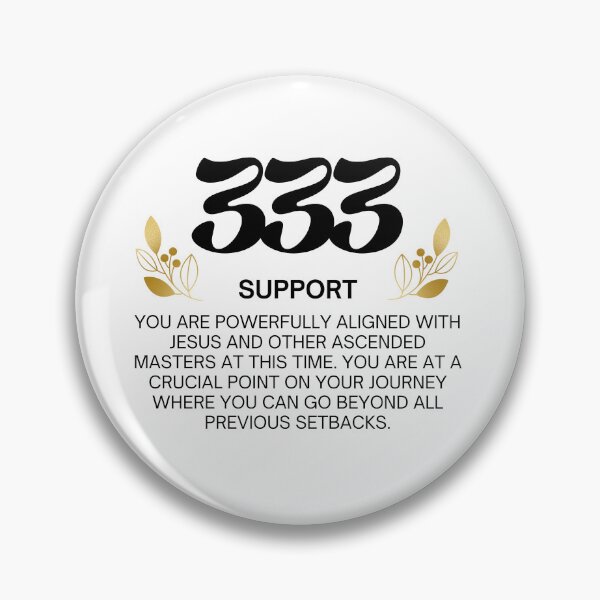 Item preview, 333 Angel Number designed and sold by Circles of Wisdom.